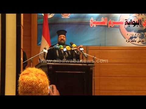 كاهن كنيسة دمياط نشكر السيسي على موقفه مع أبنائه المسيحيين