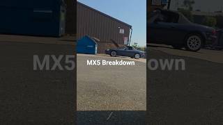 Lucky escape! #breakdown #fail #miata #mx5