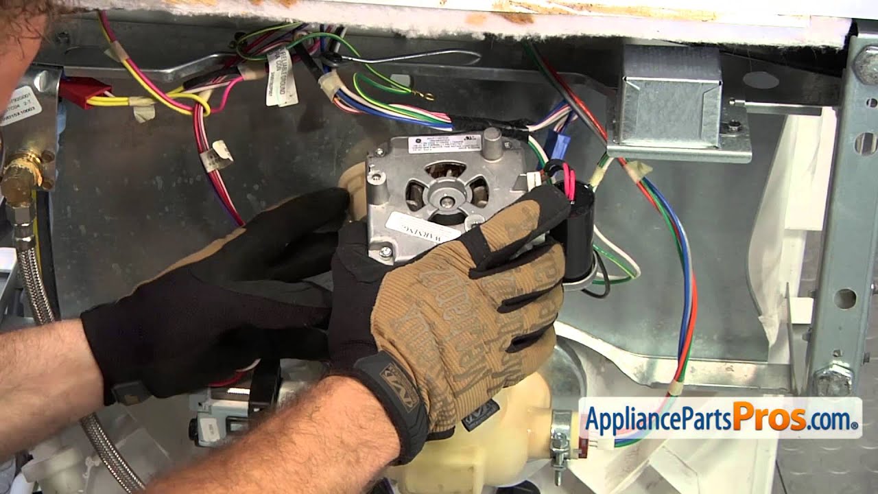 Dishwasher Pump Connector (part #WD18X10010) - How To ... ge dishwasher gld4406r00bb wiring diagram 