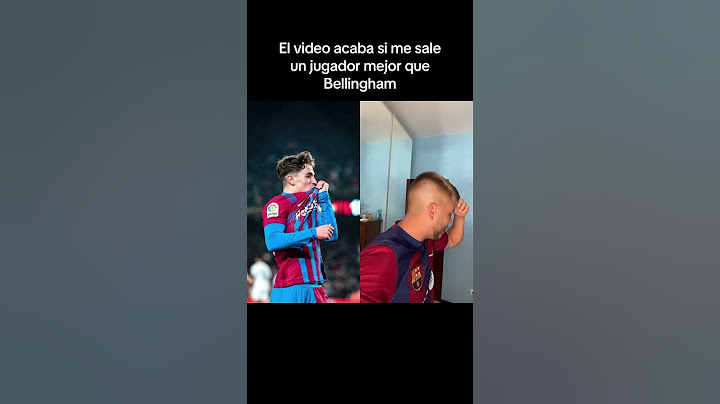 El video se acaba cuando me salga un jugador mejor que BELLINGHAM!!