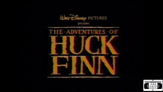 The Adventures Of Huck Finn Trailer Promo - 1993