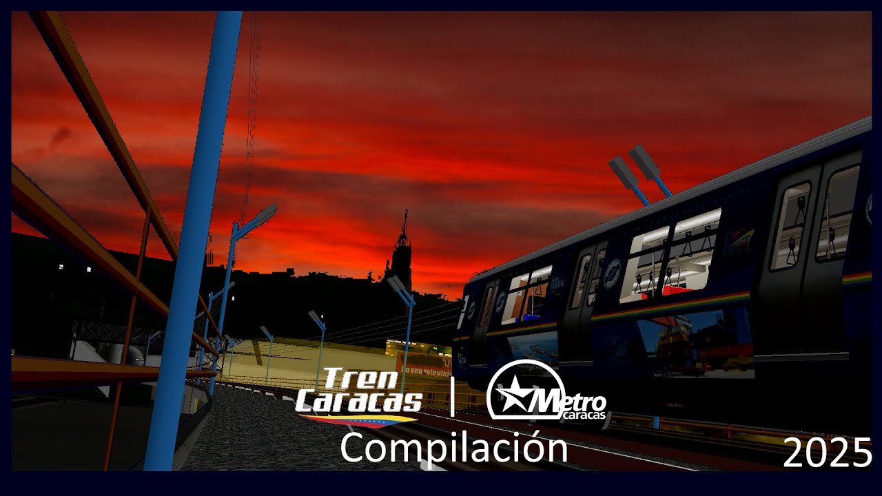 Proyecto Tren Caracas (2020-2022) | OpenBVE Metro de Caracas | Sney