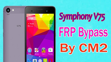 Symphony V75 frp bypass by CM2।Symphony google Account reset by cm2।