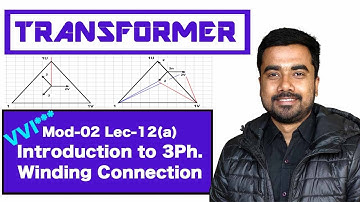 Mod-02 Lec-12(a) Introduction to Three Phase Winding Connection | Electrical Machine