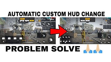 Free Fire Custom HUD Setting Changed Problem |FF New Setting After OB36 Update |Free Fire New Update