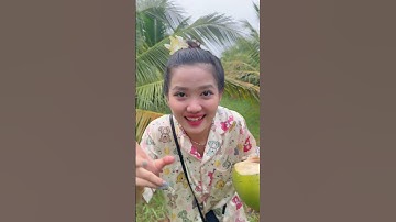 Mời mọi người về Bến Tre uống nước dừa với Thư nha #windnet #thuoi #foodshorts