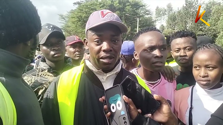 Protests Erupt in Meru After Fatal Crash Involving Ruto's Escort Vehicle