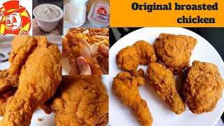 Original Al baik broasted chicken|Al baik broasted chicken in tamil|How to make Al baik garlic sauce