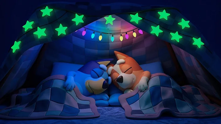 Bluey & Bingo Deep Sleep Music – Calm the Mind & Stop Overthinking | Healing Piano for Restful Sleep