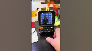 Rickrolling with the Divoom Ditoo Pro #bluetoothspeaker #divoom