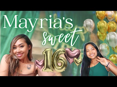 Weekend Vlog ✦ Mayria’s Sweet 16