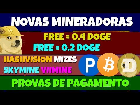 Novas Mineradoras MelDoge | DogeWay | Dogecupi | + Provas de Pagamento Bitcoin e Dogecoin