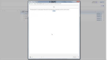 LDMS (web) Shipping module: Creating the shipping file and manifests