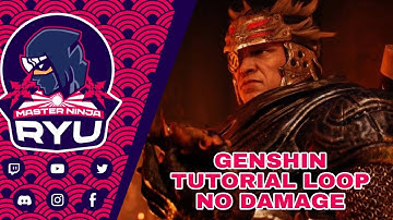 NINJA GAIDEN 2 Black - Genshin Tutorial: Izuna Drop loop - Lunar Staff - No Damage - Master Ninja