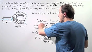 Equation of Continuity Example # 1