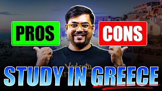 Greece Study Abroad 2026 ✈️ Pros &amp; Cons with Admission Process | Harsh Sir