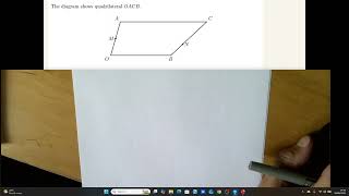 Vectors- GCSE Maths 1MA1 2H (June 2024) - Question 19 | Grade 9 Walkthrough -Vectors