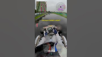 HYDROPLANE CRASH in Karting...