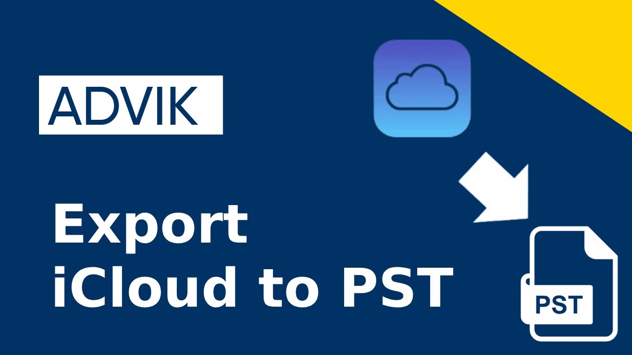 How to Export iCloud to PST File? Updated 2025 Tutorial - YouTube