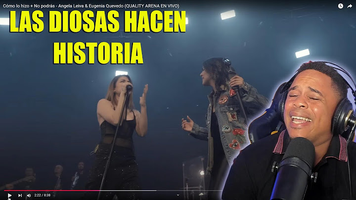 SIN PALABRAS  CON  Cómo lo hizo + No podrás - Angela Leiva & Eugenia Quevedo (QUALITY ARENA )