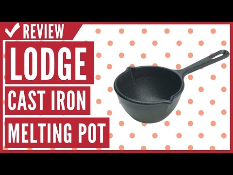 Lodge Cast Iron Melting Pot Pre Seasoned 15 Ounce Review 