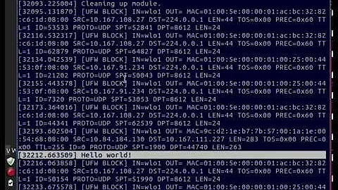 Loading and Unloading Kernel Module