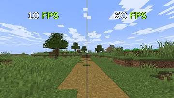 Minecraft | 10 FPS vs 20 FPS vs 30 FPS vs 40 FPS vs 50 FPS vs 60FPS