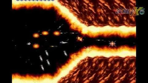 SFC Gradius 3 Hard Loop 4 Stage 4 - 6 Part 2 GX5