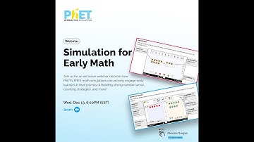 Engage and Empower Early Math Learners with PhET Simulations