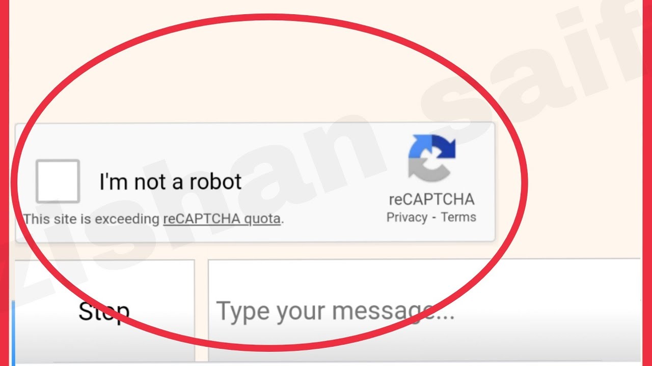 Fix Omegle I'M Not A Robot Not Working || Recaptcha Problem Solve