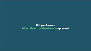 Allied Health Professionals: Part of Your Care Team