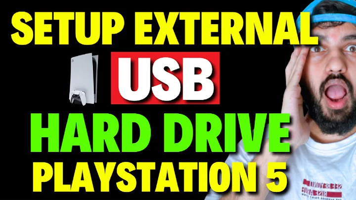 How To Setup External USB Hard Drive On PS5