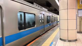 小田急3000形(2次車3257F)+8000形 成城学園前発車