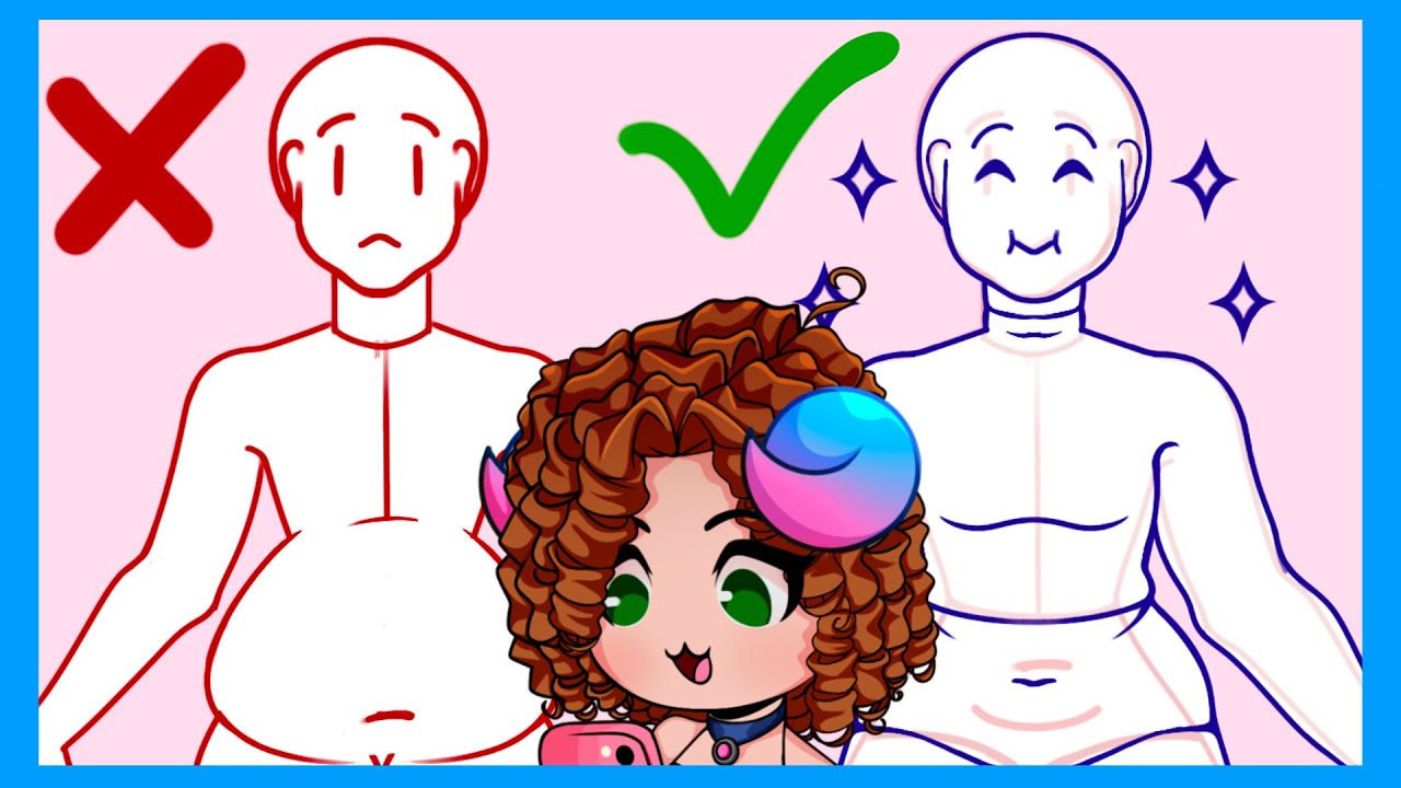 Chubby Draw Tips On How To Draw Chubby People - YouTube