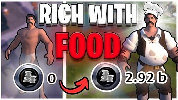 How to CRAFT FOOD as a NEW PLAYER and GET RICH FAST