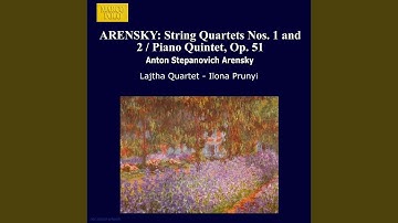 String Quartet No. 1 in G Major, Op. 11: I. Allegro