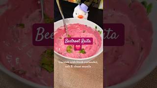 Beetroot Raita Recipe #mirchandmithai  | #shorts #beetrootraita #beetroot #indianfood #recipe #asmr