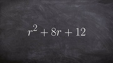 Learn how to use the area of a box to factor a trinomial