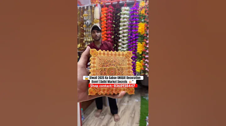 The most unique decoration of Diwali 2025 😱✨ #shorts