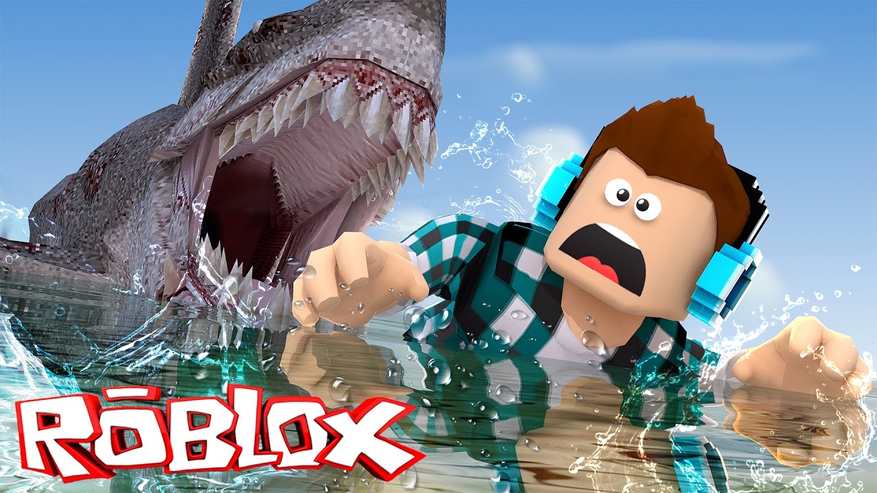 Roblox O Tubarao Me Atacou Roblox Shark Attack Youtube - roblox tubarão