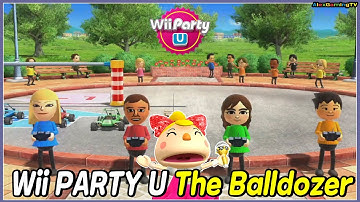 Wii Party U - The Balldozer (Expert com) 🎵 Gabi vs Eduardo vs Marit vs Zi-Kai | AlexGamingTV