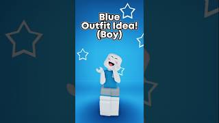 0 Robux R6 Blue Outfit Idea! #roblox #music #robloxedit #community #shorts #blue #ideas #free