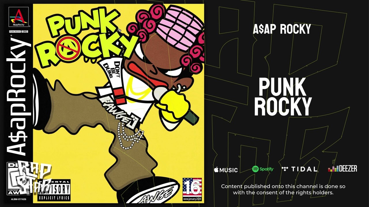 【希少】A$AP Rocky - PUNK ROCKY CD 新品未開封 A$AP Rocky — 