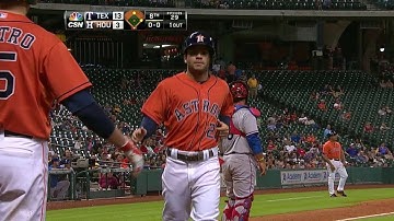 TEX@HOU: Guzman plates Altuve with a single to center