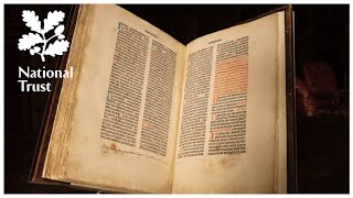 15th-century Sarum Missal at Lyme Park in Cheshire - one of the rarest books in the world