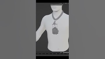 Making A Custom GTA 5 / FiveM Chain Set 🥶🔥😤 #Shorts #GTA5 #GTAV #GTARP #FiveM #Blender