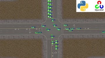 Using Python to track vehicle speed across a traffic light intersection in Cities:Skylines