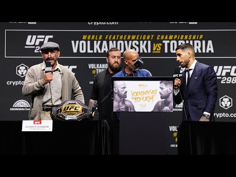 UFC 298 Pre-Fight Press Conference Highlights