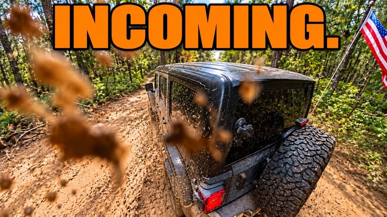 Jeep Wrangler Off Road: Mud All Over the Long Way Out | Pine Barrens Part 3