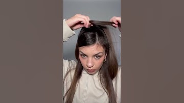 Cute hairstyle for school #ponytail
